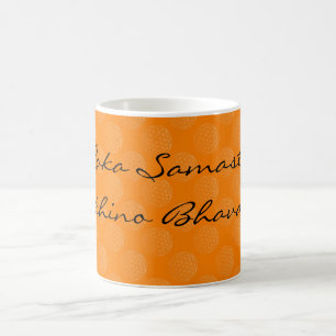 Mug Mantra für den Weltfrieden fleur de vie