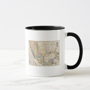 Mug Mapa de los Estados Unidos de Mejico