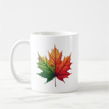 Maple Fall Leaf Classic Ceramic