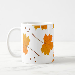 Mug Maple Mirth : Feuilles d'automne de dessin