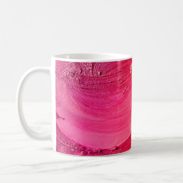 Mug Maquillage artistique : Composition créative color (Gauche)