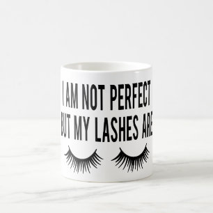 Mug Maquillage mignon Je ne suis pas parfaite mais mes