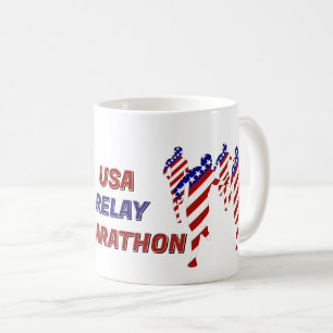 Mug Marathon / Relais Patriotique des États-Unis d'Amé