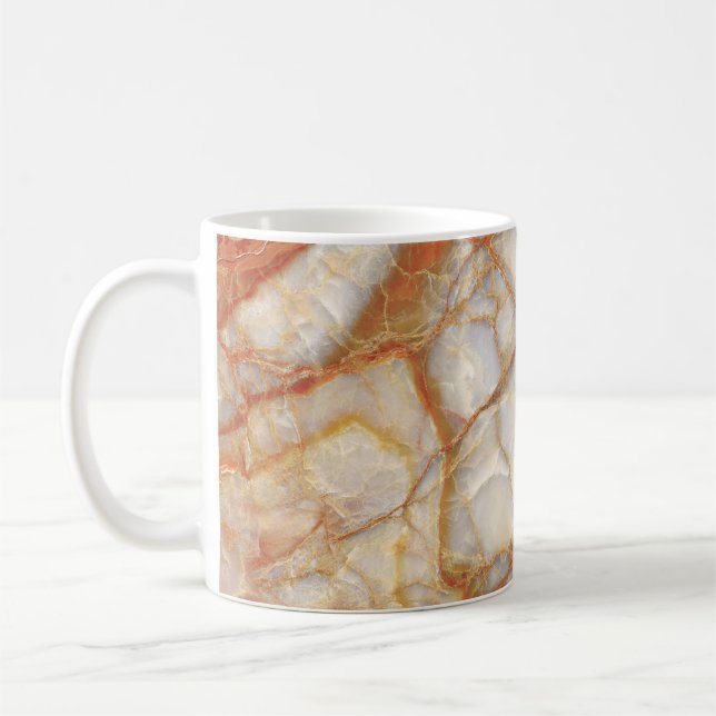 Mug Marble Majesty : Élégance brillante (Gauche)