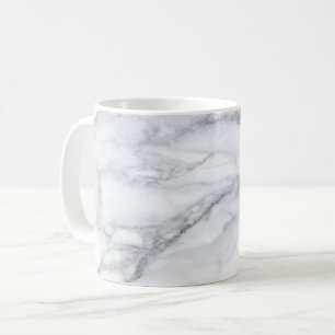 Mug Marbre blanc Carrara Calacatta Texture