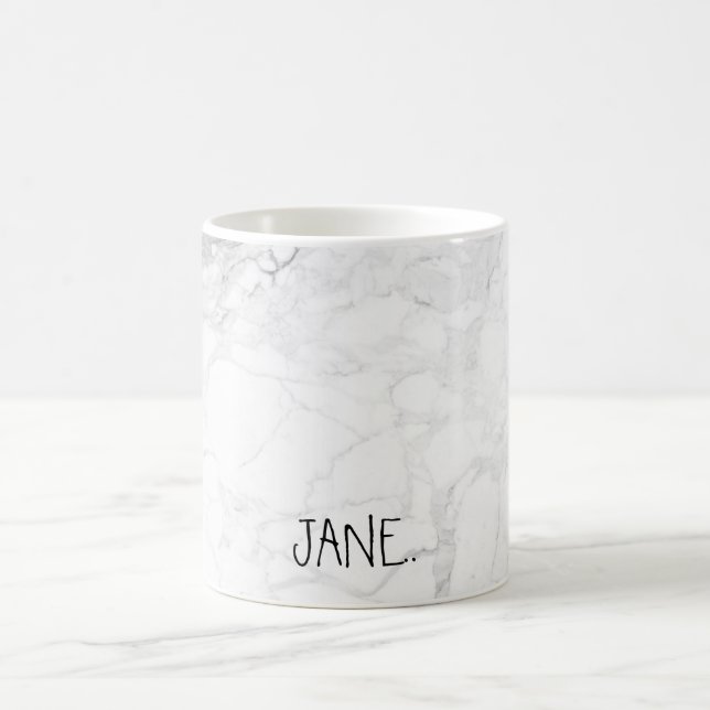 Mug MARBRE BLANC PixDezines (Centre)