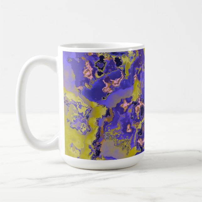 Mug Marbre Radioactif (Gauche)