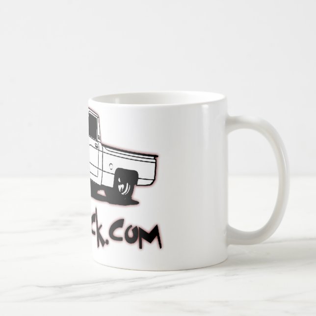 Mug Marchandises de logo de camion de Luv (Droite)