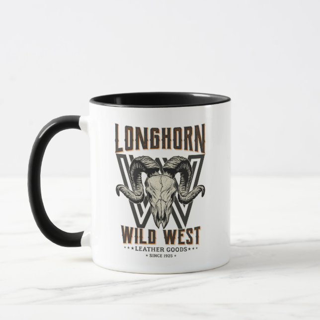 Mug Marchandises en cuir sauvage (Gauche)