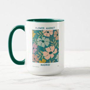Mug Marché aux fleurs Madrid Imprimer