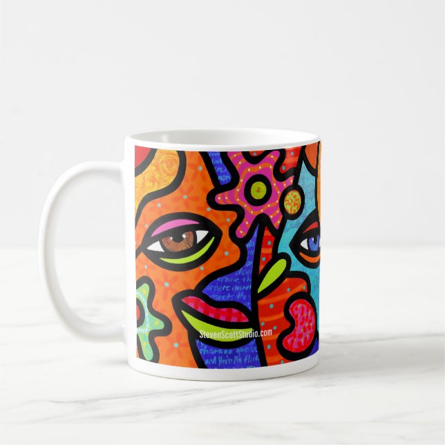 Mug "Marché de fleur " (Gauche)