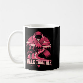 Mug Marche Ensemble pour la Sensibilisation au Cancer