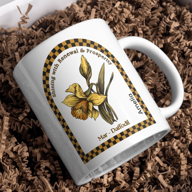 Mug Marche personnalisée Mois de naissance (Créateur téléchargé)