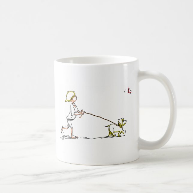 Mug Marcheur de chien (Droite)