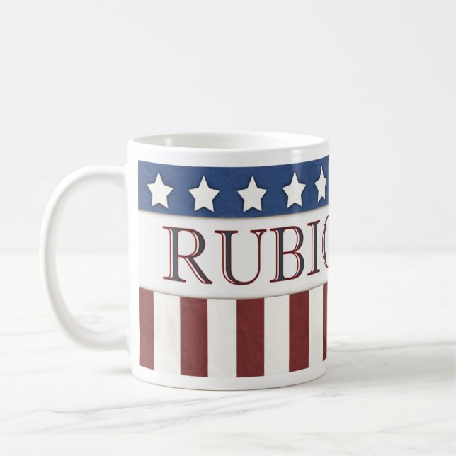 Mug Marco Rubio Président 2016 Etoiles et rayures (Gauche)
