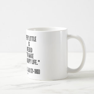 Mug Marcus Aurelius très peu requis pour faire la vie