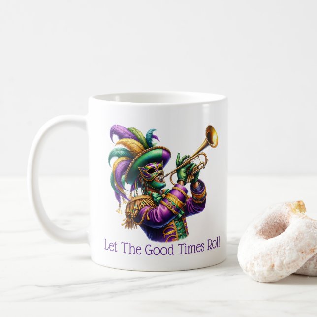 Mug Mardi Gras  (Avec donut)