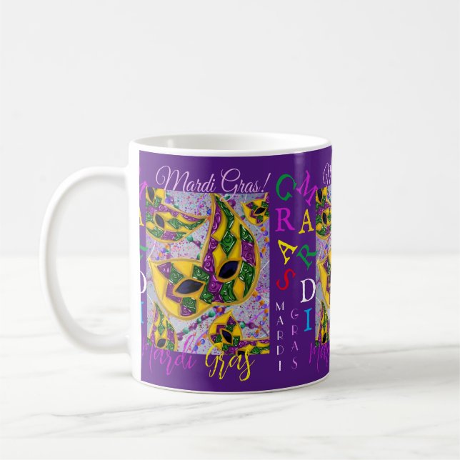 MUG MARDI GRAS ART (Gauche)
