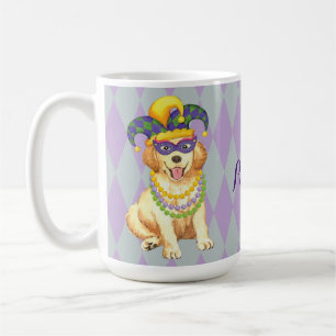 Mug Mardi gras d'or