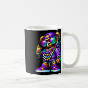 Mug Mardi Gras Ours Pour Garçons Hommes Hip hop Nouvel