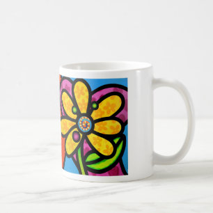 Mug Marguerite de soleil en jaune