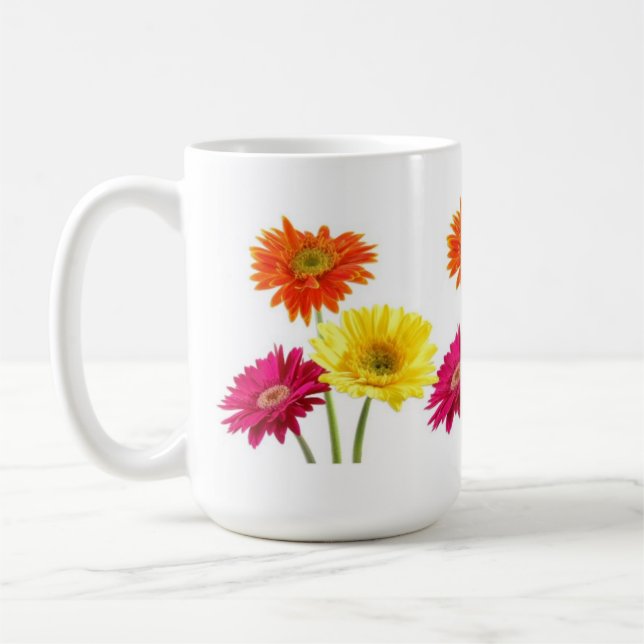 Mug Marguerites de Gerbera (Gauche)