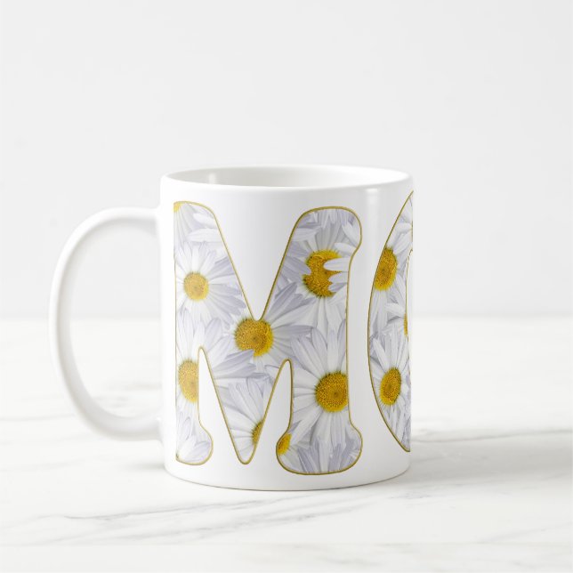 Mug Marguerites pour maman (Gauche)