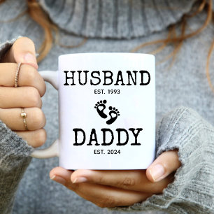 Mug Mari à papa Grossesse Révèle Café tendance