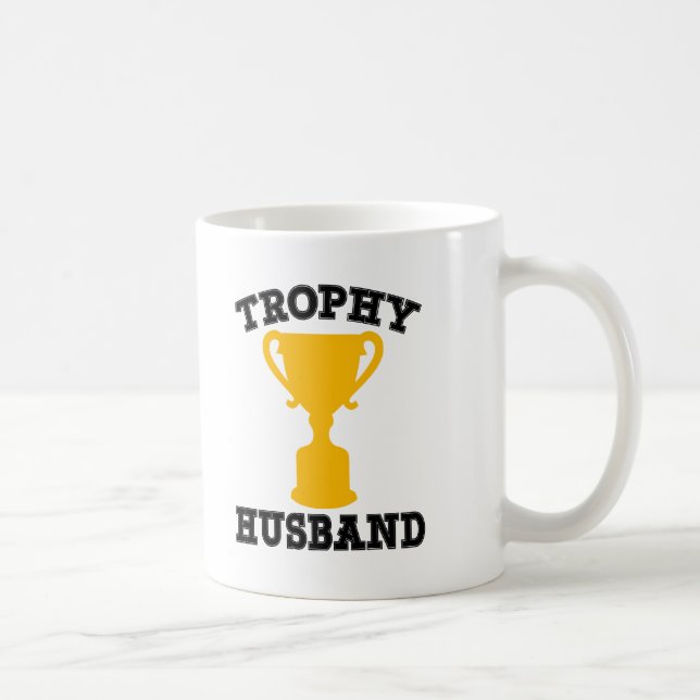 Mug Mari de trophée drôle (Droite)