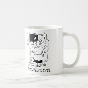 Mug Mari en retard du quiz du pub