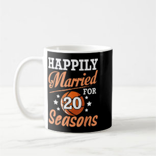 Mug Mari et femme mariés heureux depuis 20 ans pour le