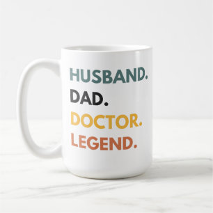 Mug Mari Papa Docteur Légende Beau Médecins Dit