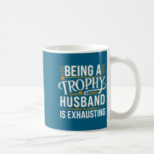 Mug Mari Trophée Drôle Époux Épuisant Mariage Annivers
