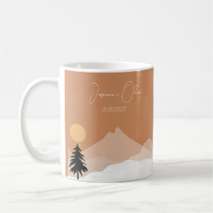 Mug Mariage à thème du désert de Terracotta
