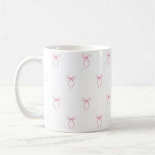 Mug Mariage avec un Nœud Rose