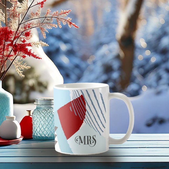 Mug Mariage de bloc couleur Mme Bride Winter ID740 (Créateur téléchargé)