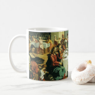 Mug Mariage de Cana par Andrea Boscoli, Art Renaissanc