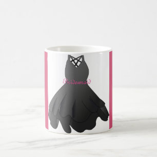 Mug Mariage de fête de la mariée habiller femme de mén