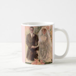 Mug mariage édouardien 1906