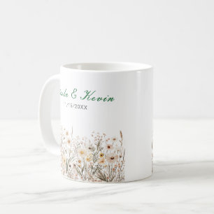 Mug Mariage Floral Automne Fleur Sauvage