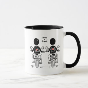Mug Mariage motocyclette Grooms
