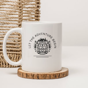 Mug Mariage personnalisé Camping Mug, fiançailles