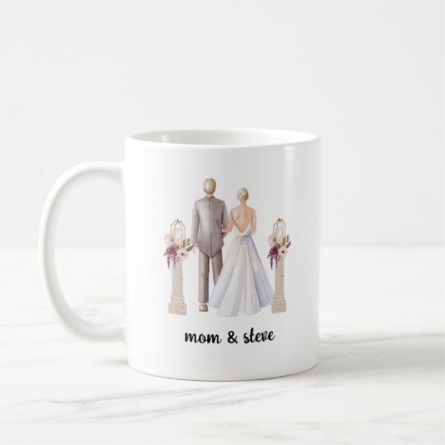 Mug Mariage personnalisé de la mère du marié  (Gauche)