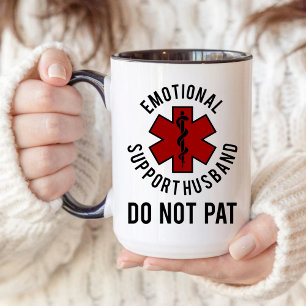 Mug Mariage Soutien émotionnel Mari, Cadeau nouvelleme
