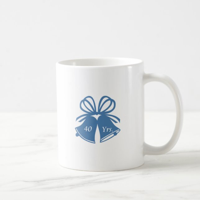 Mug Marié 40 Ans. (Droite)