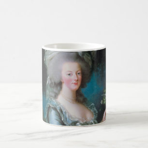 Mug Marie Antoinette avec Rose par Elisabeth Le Brun