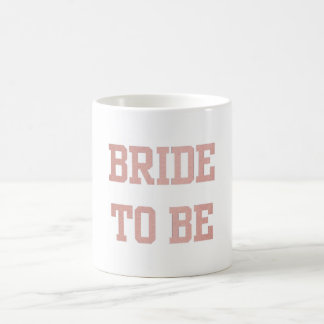 Mug Mariée à être en or rose