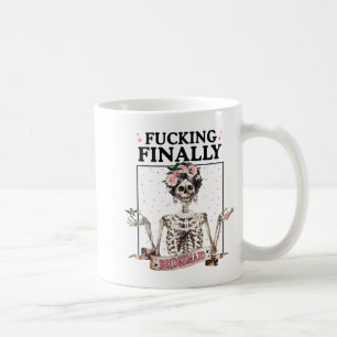 Mug Mariée d'Halloween enfin Demoiselle d'Honneur Sque