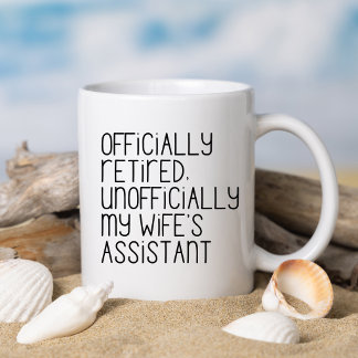 Mug Mariés drôles mariés femme mari officiellement à l