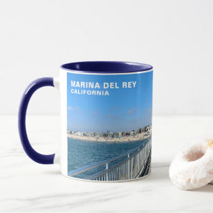 Mug Marina Del Rey, CA - Plage / Canal